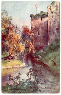 ISLE OF BUTE : ROTHESAY CASTLE / ARTIST CARD - DOUGLAS - Bute