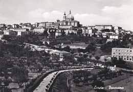 LORETO - ANCONA - CARTOLINA  - PANORAMA - VG. PER ASTI - Ancona