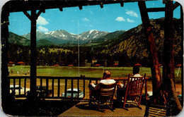 Colorado Rocky Mountains View Of Mt Ypsilon From Porch Of Y M C A Conference Grounds - Rocky Mountains