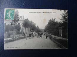 65 MAUBOURGUET BOULEVARD DE LA GARE ANIMEE CYCLISTES - Maubourguet