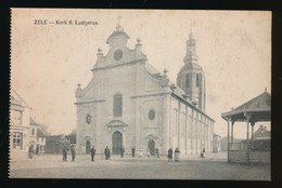 ZELE  KERK S.LUDGERUS     2 SCANS - Zele