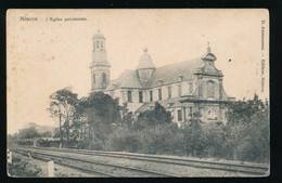 NINOVE  L'EGLISE PAROISSIALE   2 SCANS - Ninove