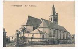 SEVENEECKEN  KERK S.ELIGIUS     SCANS - Lochristi