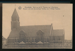 OVERBEKE   KERK VAN DE H.THERESIA VAN 'T KIND JESUS     2 SCANS - Wetteren