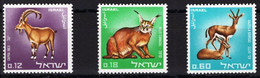 Israel - 1967 - Natural Reserves - Mint Stamp Set - Unused Stamps (without Tabs)