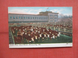 Cattle Pens. Stock Yards Kansas City –  Missouri   Ref 5452 - Kansas City – Missouri