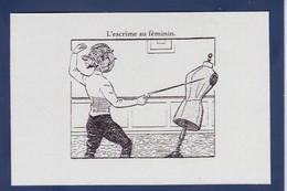 CPM Escrime Sport Fence Fencing édition IG 126 Non Circulé - Fencing