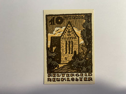 Allemagne Notgeld Neukloster 10 Pfennig - Collections