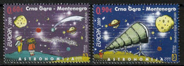 SALE!!! MONTENEGRO CRNA GORA 2009 EUROPA CEPT ASTRONOMY 2 Stamps MNH ** - 2009