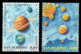 SALE!!! SAN MARINO 2009 EUROPA CEPT ASTRONOMY 2 Stamps MNH ** - 2009