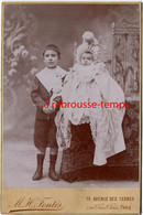 Grande CDV (Cabinet) Vers 1893 Jour De Baptême?-photo Eugène Pirou à Paris - Anciennes (Av. 1900)