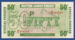 GREAT BRITAIN - P.M49 – 50 New Pence ND (1972) UNC-, Serie B/2 494165, Printer Bradbury Wilkinson, New Malden - British Troepen & Speciale Documenten