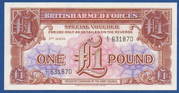 GREAT BRITAIN - P.M29 – 1 Pound ND (1956) UNC, Serie E/2 631870 - Forze Armate Britanniche & Docuementi Speciali