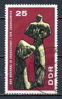 RDA. N°1008 De 1967 Oblitéré. Monument Aux Morts De Kragujevac. - Guerre Mondiale (Seconde)