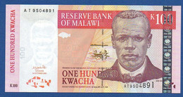 MALAWI - P.46c – 100 Kwacha 01.10.2003 UNC, Serie AT9504891 - Malawi