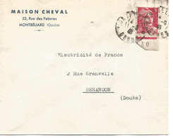 France Enveloppe Publicitaire   Maison Cheval Montbéliard (25 Doubs) - Other & Unclassified