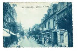 14 CALVADOS CABOURG L'Avenue De La Mer (pli) Plan Peu Courant - Cabourg