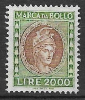 Italy, Marca Da Bollo #C (M) - Steuermarken