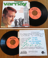 RARE French EP 45t RPM (7") ROGER VARNAY (Dédicacé / Signé, Lang, 1969) - Collectors