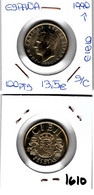 E1610 MONEDA ESPAÑA JUAN CARLOS 100 PESETAS 1990 LIS ARRIBA 13,5 - Altri & Non Classificati