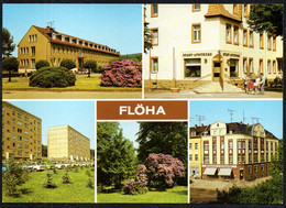 F5800 - TOP Flöha Apotheke Neubauten Großplatte Apotheke - Verlag Bild Und Heimat Reichenbach - Floeha