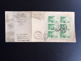 USA 1935 LETTER WITH MINISHEET (COVER IS FOLDED) VERENIGDE STATEN UNITED STATES OF AMERICA - 1921-40