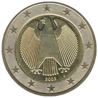 AL20002.1J - ALLEMAGNE - 2 Euros - 2002 J - Germany