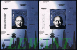 2021.09.12. 100th Anniversary Of The Birth Of Stanisław Lem - Official Release Polish Post - 2 X Block A;B ND. MNH - Ongebruikt