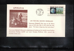 USA 1971 Space / Raumfahrt  Apollo 14 Interesting Cover - Stati Uniti