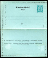 ÖSTERREICH Kartenbrief K16 Ascher K16b Böhmisch Gez. L11 1890 Kat. 9,00 € - Kartenbriefe