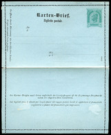 ÖSTERREICH Kartenbrief K17 Ascher K17c Italienisch Gez. L11 1890 Kat. 12,00 € - Cartes-lettres