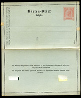 ÖSTERREICH Kartenbrief K27 Ascher K27a Gez. L11 1890 Kat. 12,00 €+ - Carte-Lettere