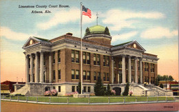 Alabama Athens Limestone County Court House Curteich - Mobile