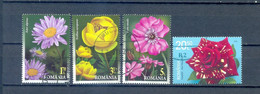 ROMANIA  2019  FLOWERS    USED - Used Stamps