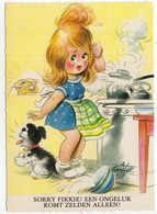 'Sorry Fikkie ! Een Ongeluk Komt Zelden Alleen !' - VN 70 1 - A Taylor Tot Postcard - (Holland / Nederland) - Taylor