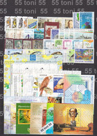 2004 Comp.- MNH 37v.+9 S/S Mi-4633/46/83 Sans4669 Bl.261/269 2 BOOKLET (carnet) Bulgarie/Bulgaria - Années Complètes