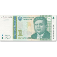 Billet, Tajikistan, 1 Somoni, 1999, 1999, KM:14A, NEUF - Tagikistan