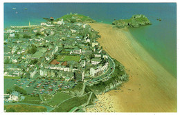 Ref  1516  -  Aerofilms Postcard - Tenby Pembrokeshire Wales - Pembrokeshire