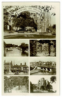 Ref 1517 - Real Photo Multiview Postcard - Newark- On-Trrent Nottinghamshire - Other & Unclassified