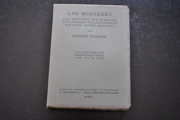 LES MOSTAERT JEAN DIT LE MAITRE D'OULTREMONT GILLES ET FRANCOIS MICHEL PAR SANDER PIERRON VAN OEST 1912 RARE - Kunst