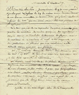 1799 PROTESTANTISME COMMERCE NEGOCE INTERNATIONAL Au XVIIII° S.  Famille SOLIER  à Marseille BE.VOIR SCANS+HISTORIQUE - Autres & Non Classés