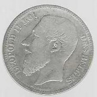 Belgique - LEOPOLD II - 2 FR 1866  FR - 2 Francs