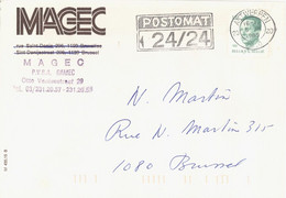 BELGIUM. POSTMARK ANTWERPEN. 1985 - Otros & Sin Clasificación