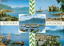 1136793  Riviera Vaudoise Mehrbildkarte - Riviera