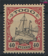 Togo (Dt. Kolonie) 13 Mit Falz 1900 Schiff Kaiseryacht Hohenzollern (9698937 - Togo