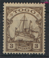 Togo (Dt. Kolonie) 20 Mit Falz 1919 Schiff Kaiseryacht Hohenzollern (9698938 - Togo