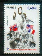 France 2015 - Victoire 1945, Fin De La 2ème Guerre Mondiale / Victory 1945, End Of World War II -  MNH - Guerre Mondiale (Seconde)