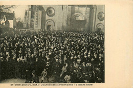 St Joachim * La Journée Des Inventaires * 7 Mars 1906 * Grève Grévistes Manifestation * La Brière - Saint-Joachim