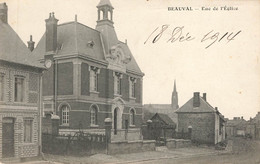 BEAUVAL : RUE DE L'EGLISE - Beauval