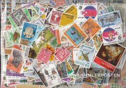 New Zealand 400 Different Stamps - Lots & Serien